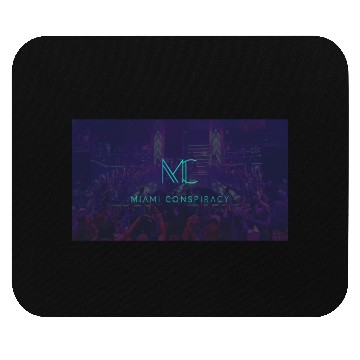 Discover Miami Conspiracy Green Party background Mouse Pads