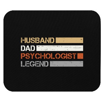 Discover Husband Dad Psychologist Mouse Pads