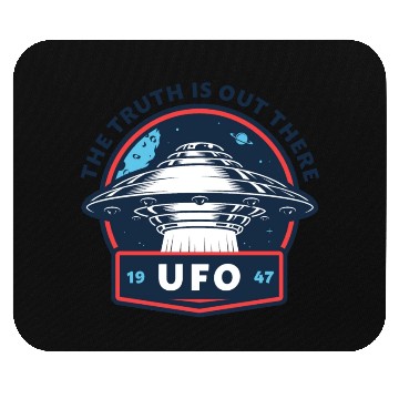 Discover UFO 1947 The Truth Is Out There Mouse Pads
