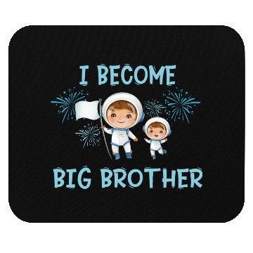 Discover Big brother space astronaut Mouse Pads