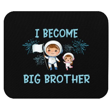 Discover Big brother space astronaut Mouse Pads