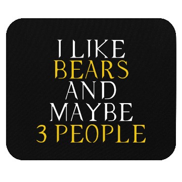 Discover Bears lovers - Bears owner - i like Bears Mouse Pads