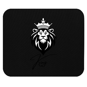 Discover lion King Crown Mouse Pads