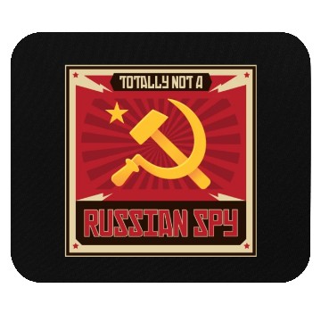 Discover Funny Russian Spy USSR Soviet Union Russia Hammer Mouse Pads