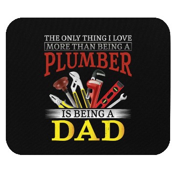 Discover Plumbing Plumber Dad Vintage The Mouse Pads