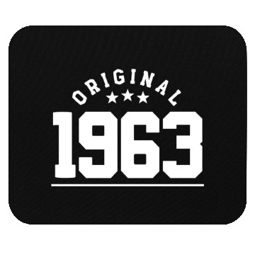 Discover 60 Years Vintage 1963 Retro 60th Birthday Mouse Pads