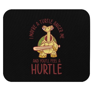 Discover Mean Turtle Reptile Nature Turtle Lover Aquatic Mouse Pads