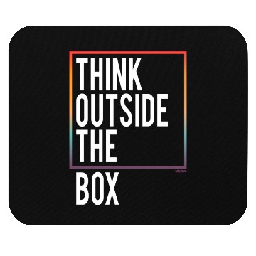 Discover Think outside the Box Mouse Pads