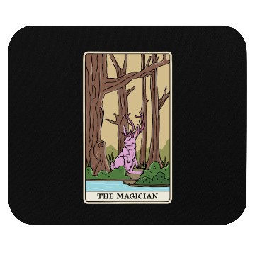 Discover Mythical Creatures Cryptid Tarot Design for Mouse Pads