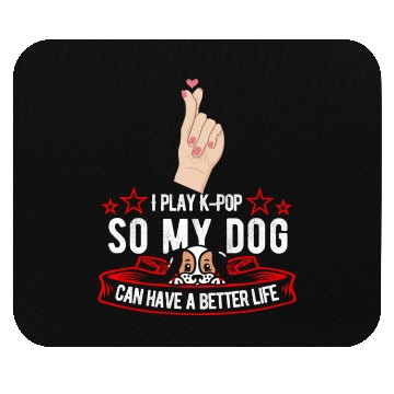 Discover K Pop Dog Mouse Pads
