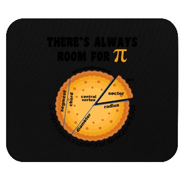 Discover There s Always Room for Pi Pie Math Symbol Science Mouse Pads