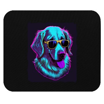Discover Golden Retriever Dog Mouse Pads