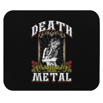 Discover Goth Rock Satan Festivals Death Metal Mouse Pads