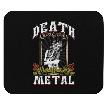 Discover Goth Rock Satan Festivals Death Metal Mouse Pads