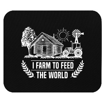 Discover Farmer Farmer Tractor Tractor Farm Mouse Pads
