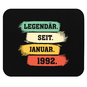 Discover Legend Since January 1992 Mouse Pads