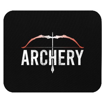 Discover Arch Sport, Archer, Archery, Arrow And Bow Mouse Pads