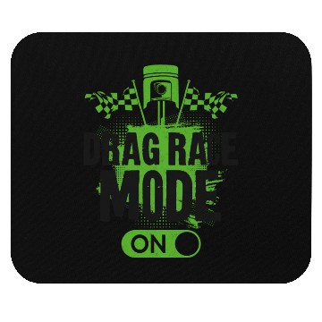 Discover Drag Racing Race Car Drag Race Mouse Pads