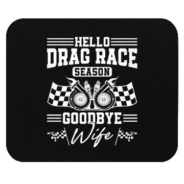 Discover Drag Racing Race Car Husband Mouse Pads