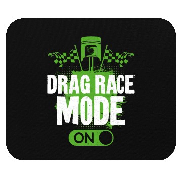 Discover Drag Racing Race Car Drag Race Mouse Pads