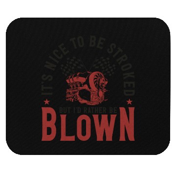 Discover Drag Racing Race Car Pun It's Nice Mouse Pads