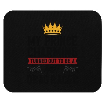 Discover Drag Racing Race Car Girlfriend Mouse Pads