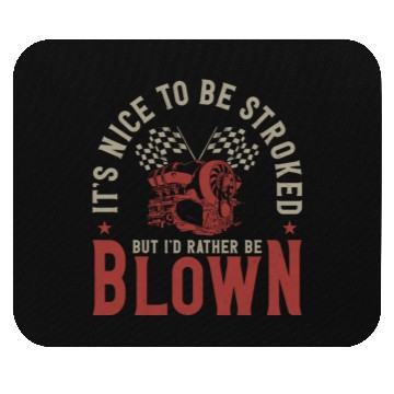 Discover Drag Racing Race Car Pun It's Nice Mouse Pads