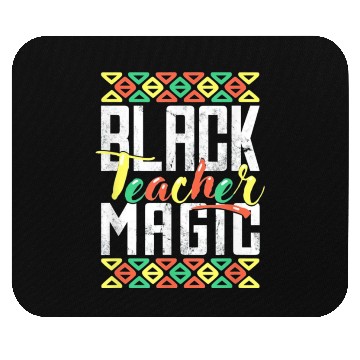 Discover Black Teacher Magic Mouse Pads
