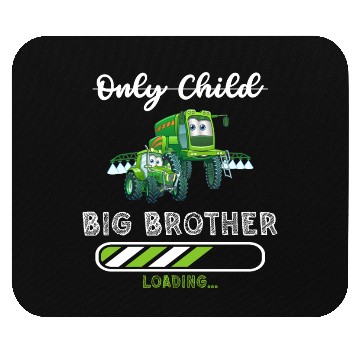 Discover Big brother farmer tractor Mouse Pads