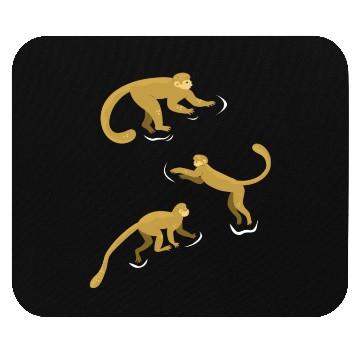 Discover Chimpanzee Monkey Orangutan Monkey - Cute Monkey Mouse Pads