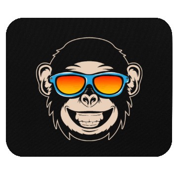 Discover Chimpanzee Monkey Lover - Orangutan Monkey Mouse Pads