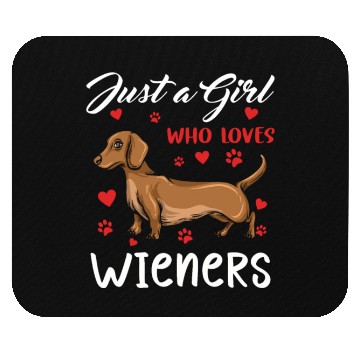 Discover Dachshund Gift Dixie Wiener Doxie Dackel Mouse Pads