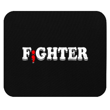 Discover Fight Depression Prevention Mental Awareness Mouse Pads