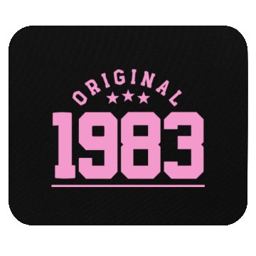Discover 40 Years Vintage 1983 Retro 40th Birthday Mouse Pads