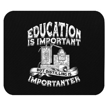 Discover Distilling Whiskey Water Alcohol Distiller Brewery Mouse Pads