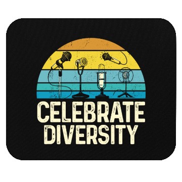 Discover Karaoke Singer Microphone Vocalist Mouse Pads