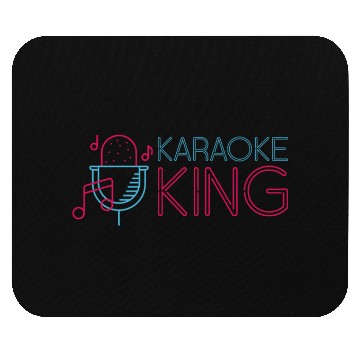 Discover Karaoke Singer 80s Retro Karaoke Mouse Pads