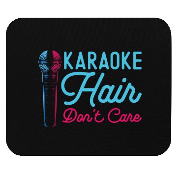 Discover Karaoke Singer 80s Retro Karaoke Mouse Pads