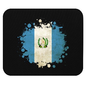 Discover Guatemala vintage flags blob Mouse Pads