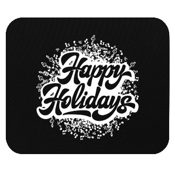Discover Happy Holidays Mouse Pads