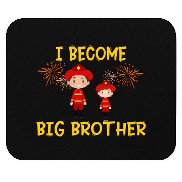 Discover Big brother fire truck fireman 2023 Mouse Pads