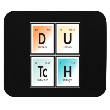 Discover Dutch | Periodic Table of Elements Mouse Pads