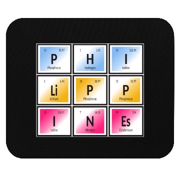 Discover Philippines | Periodic Table of Elements Mouse Pads
