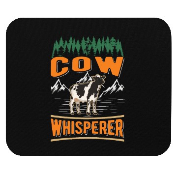 Discover Cow Whisperer Farmer Cattle Breeder Cows Mouse Pads