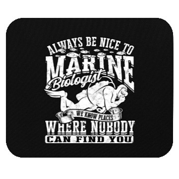 Discover Marine Biologist Mammal Sea Animals Ocean Biology Mouse Pads