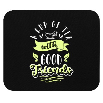 Discover Tea Grandma Recreation Winter Mouse Pads