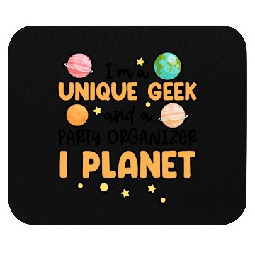 Discover Science Theme Birthday Party Astronomy Astronaut Mouse Pads