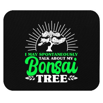 Discover Bonsai Tree Owner Gift Bonsai Tree Gardening Mouse Pads