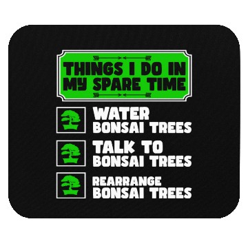 Discover Bonsai Tree Owner Gift Bonsai Tree Gardening Mouse Pads