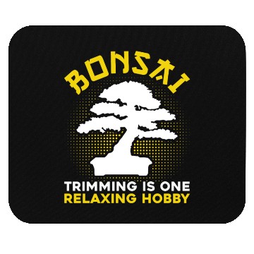 Discover Bonsai Tree Owner Gift Bonsai Tree Gardening Mouse Pads
